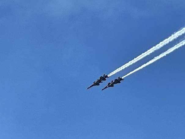 2機による飛行